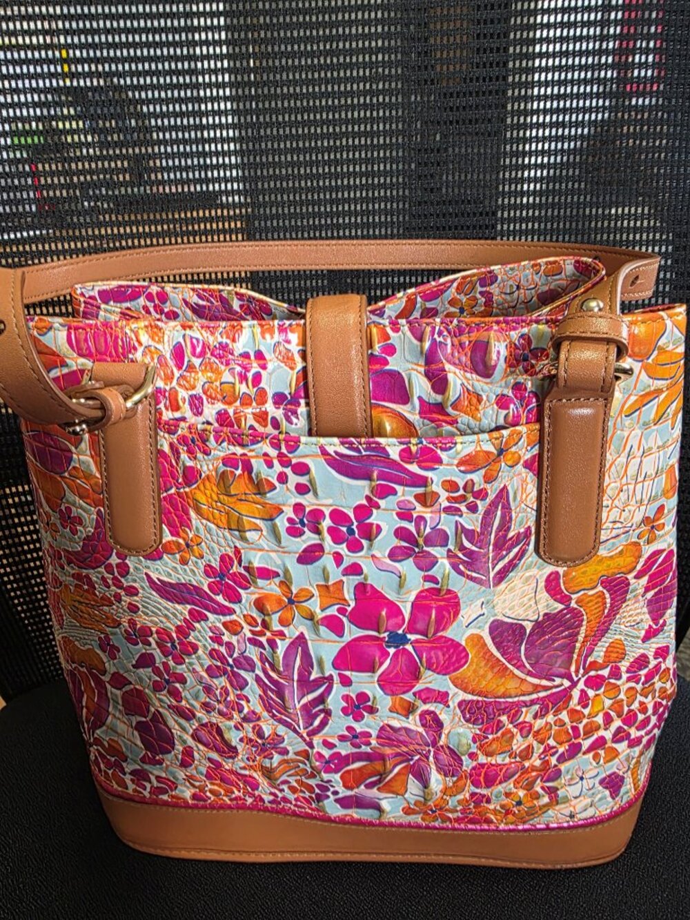Brahmin Fiora - Neon Floral - Picture 3 of 8